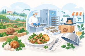 Šnečí farma s&nbsp;výrobou na&nbsp;prodej – nabídka č. 20285